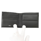 Dior Bifold Wallet Saddle Jacquard Black — view 4
