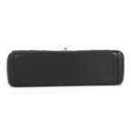 Chanel Chain Shoulder Bag Quilted 34 CC Logo Maxi Double Flap Caviar Leather — view 3