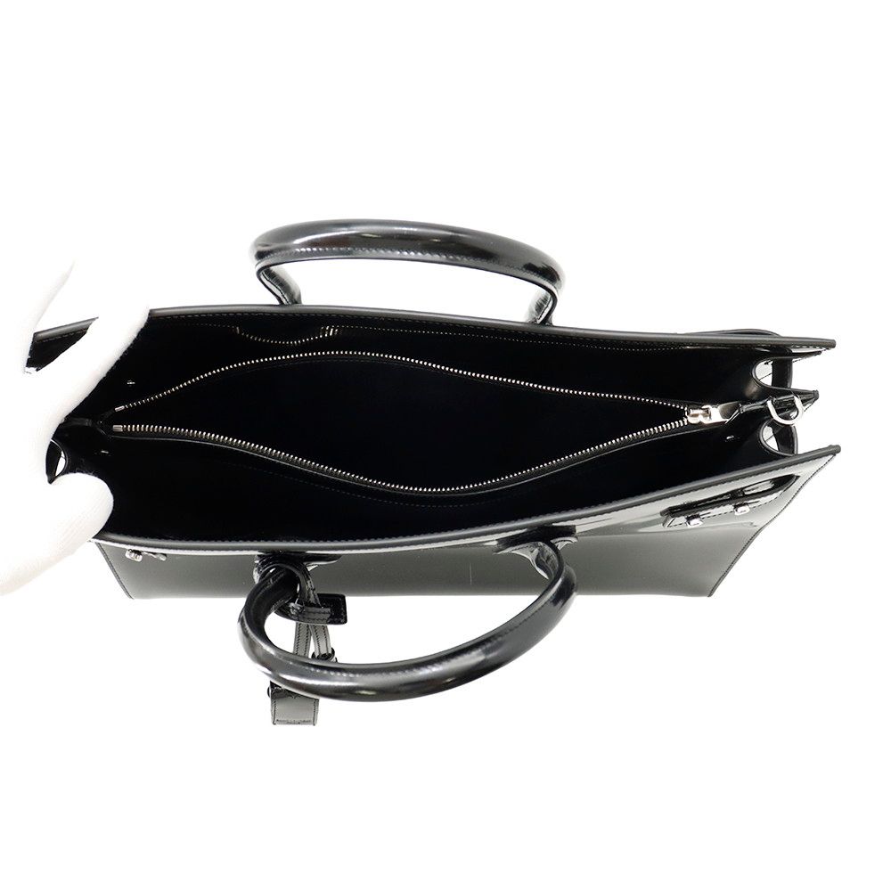Saint Laurent Paris Business Bag Sac de Jour Large Patent Leather 2-Way — view 6