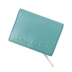 Gucci Bifold Wallet Logo Compact Leather