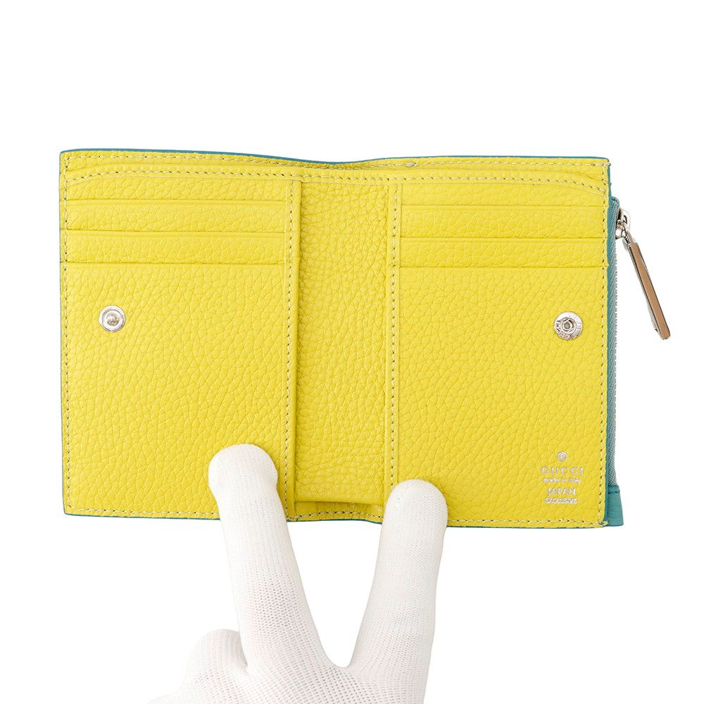 Gucci Bifold Wallet Logo Compact Leather — view 4