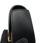 Celine Shoulder Bag Mini Claude Triomphe Black — view 8