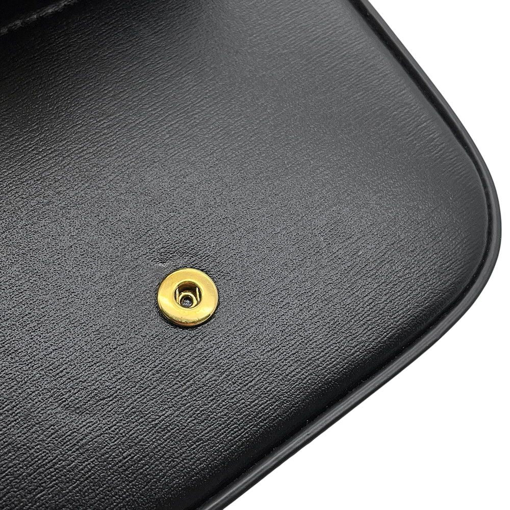 Celine Shoulder Bag Mini Claude Triomphe Black — view 7