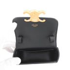 Celine Shoulder Bag Mini Claude Triomphe Black — view 5