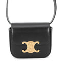 Celine Shoulder Bag Mini Claude Triomphe Black