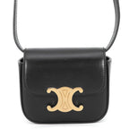 Celine Shoulder Bag Mini Claude Triomphe Black