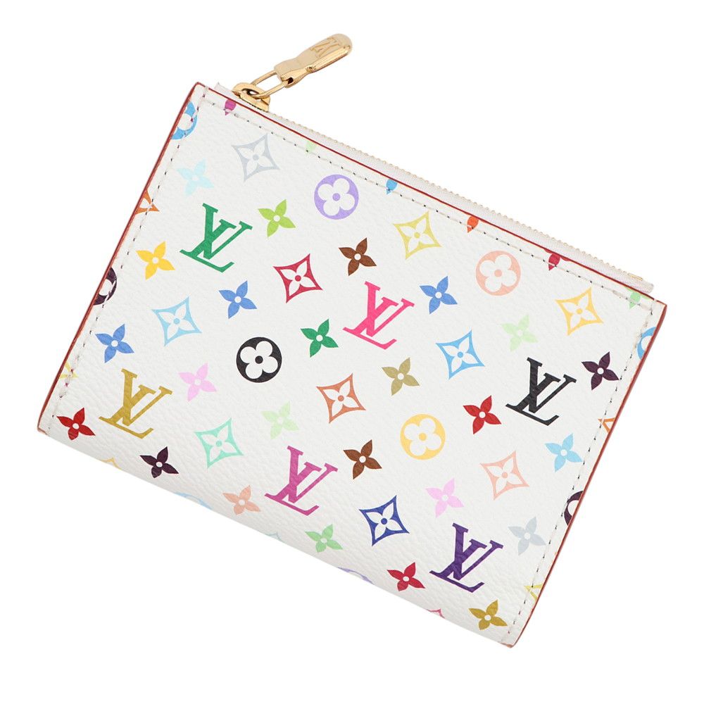 Louis Vuitton Bifold Wallet Monogram Multicolor LV Takashi Murakami Portefeuille