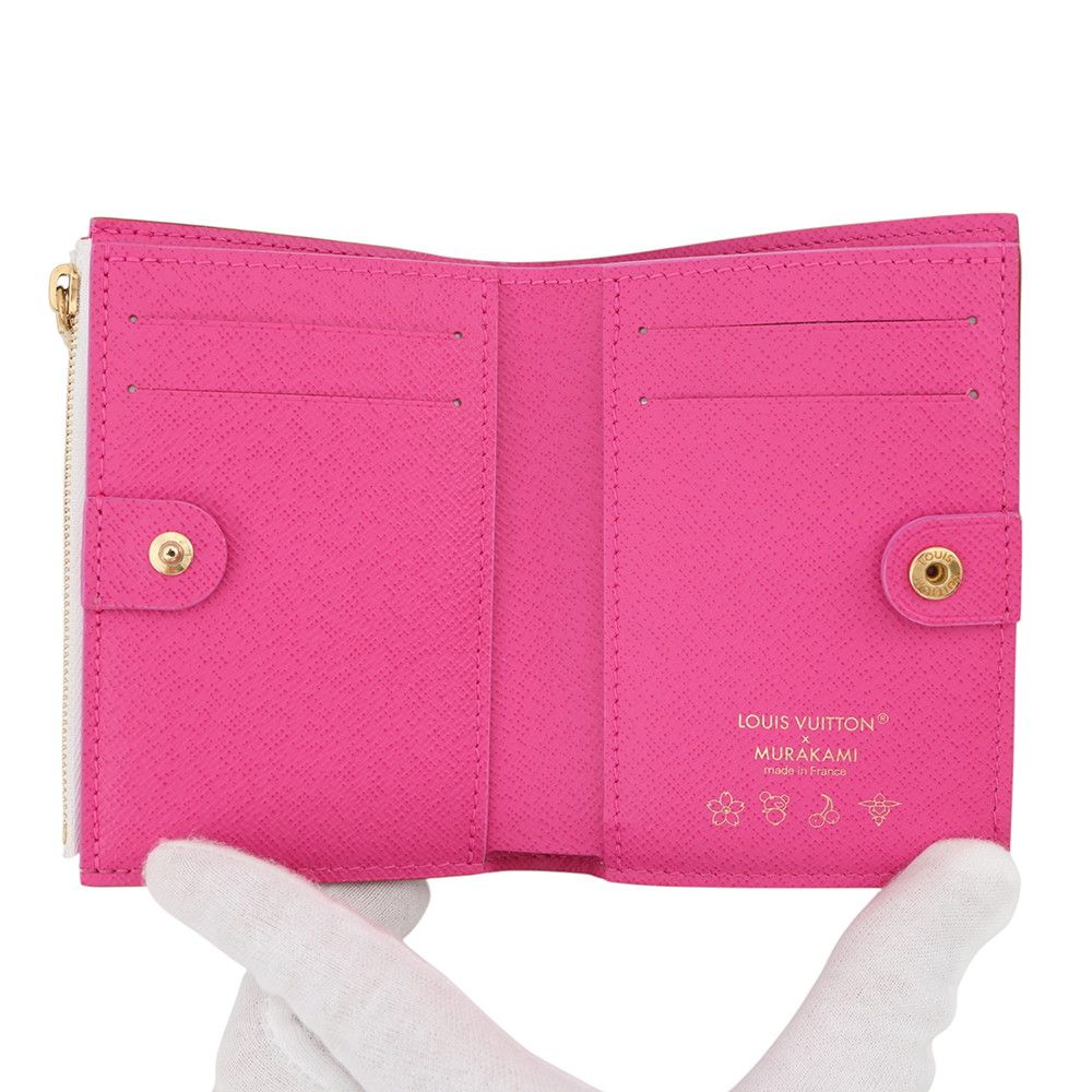 Louis Vuitton Bifold Wallet Monogram Multicolor LV Takashi Murakami Portefeuille — view 4