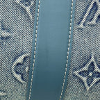 Louis Vuitton Tote Monogram Wash Denim Weekend NM — view 7