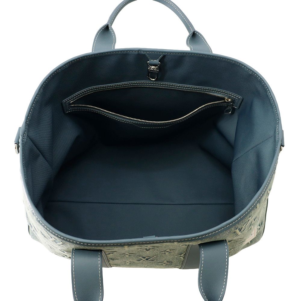 Louis Vuitton Tote Monogram Wash Denim Weekend NM — view 6
