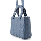 Dior Handbag Lady Ultra Matte Cannage Small 2-Way — view 2