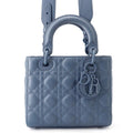Dior Handbag Lady Ultra Matte Cannage Small 2-Way