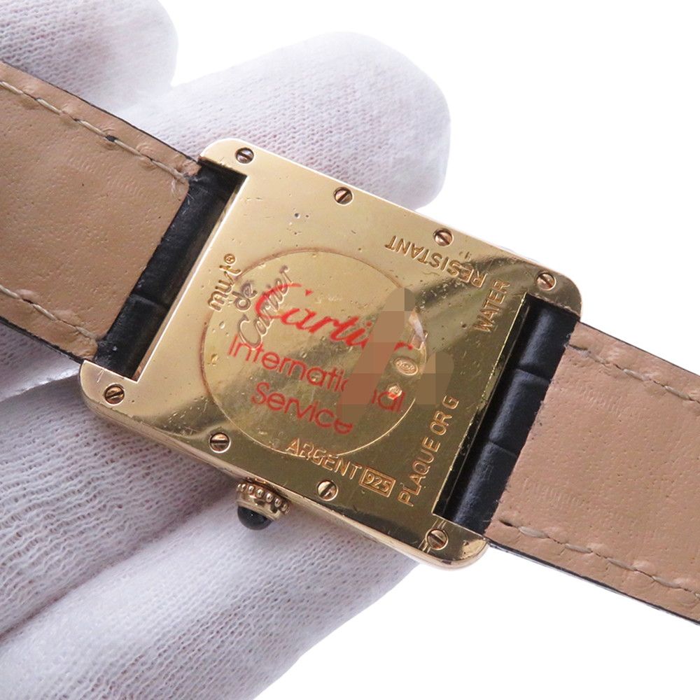 Cartier Tank Must LM Watch Quartz Ivory Dial — view 7