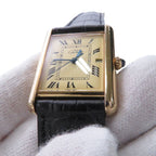 Cartier Tank Must LM Watch Quartz Ivory Dial — view 4
