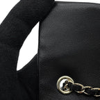 Chanel Charm CC Logo Quilted Mini Bag Lambskin Mini Pouch Case Black — view 9
