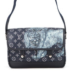 Louis Vuitton Shoulder Bag Monogram Savannah Chapman Brazza Messenger PM