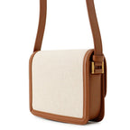 Saint Laurent Paris Shoulder Bag Solferino Small Satchel Leather Campus — view 2