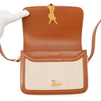 Saint Laurent Paris Shoulder Bag Solferino Small Satchel Leather Campus — view 5