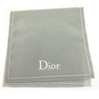 Dior Rhinestone D Logo Heart Double Strand Necklace Gold — view 9