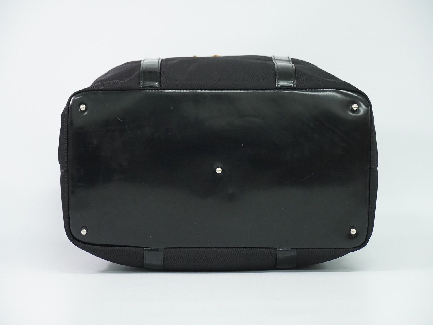 Gucci Bamboo Tote Canvas Black — view 3