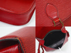 Louis Vuitton LV Saint Cloud GM Epi Leather Shoulder Bag Pochette Castilian — view 8