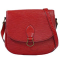 Louis Vuitton LV Saint Cloud GM Epi Leather Shoulder Bag Pochette Castilian