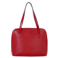 Louis Vuitton LV Lussac Epi Leather Shoulder Bag Tote Castilian
