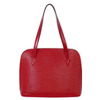 Louis Vuitton LV Lussac Epi Leather Shoulder Bag Tote Castilian