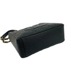 Chanel Box Card with Petite Shopping Tote PST CC Logo Caviar Leather Chain Black — view 7