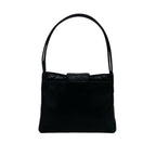 Chanel Card No 5 Quilted CC Logo Leather Shoulder Bag Black — view 3