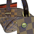 Louis Vuitton Damier Marais Handbag Pouch Brown — view 9