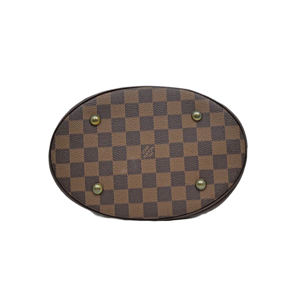 Louis Vuitton Damier Marais Handbag Pouch Brown — view 6