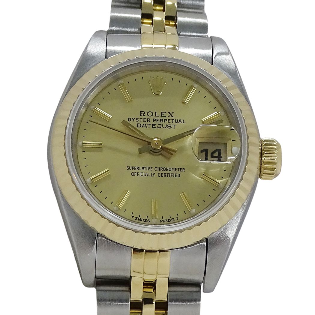 Rolex Datejust S Number Watch Automatic Winding at Stainless Steel Gold YG — view 2