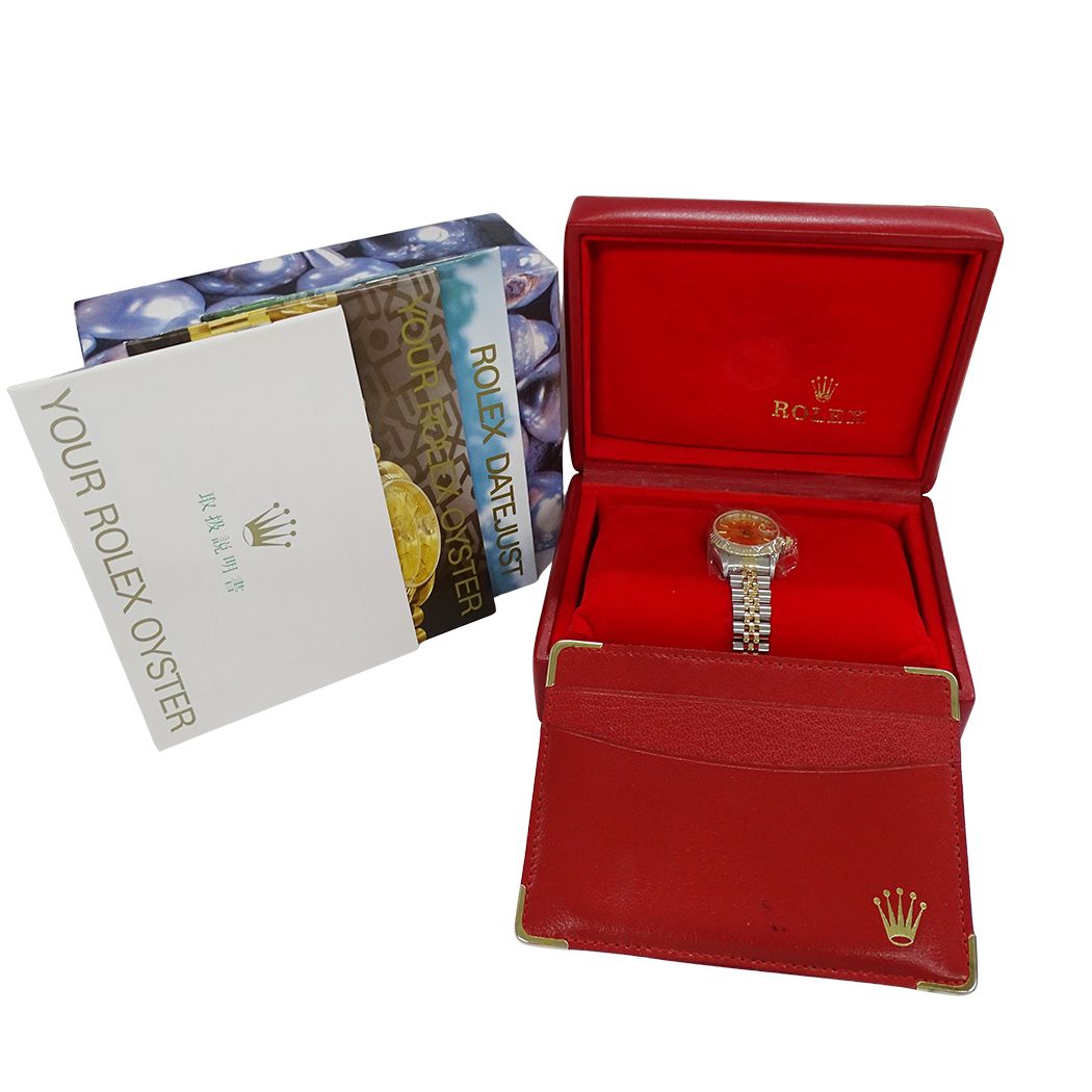 Rolex Datejust S Number Watch Automatic Winding at Stainless Steel Gold YG — view 8