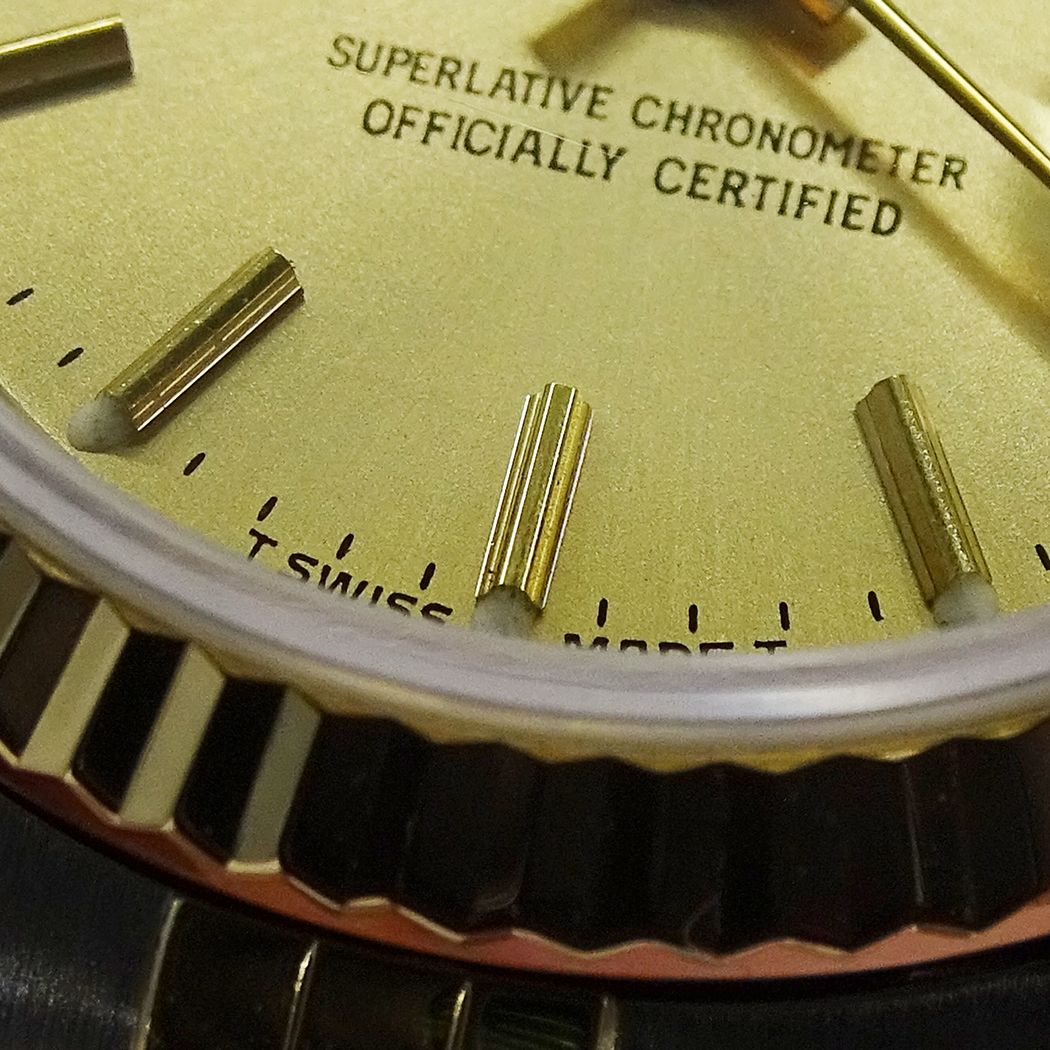 Rolex Datejust S Number Watch Automatic Winding at Stainless Steel Gold YG — view 9