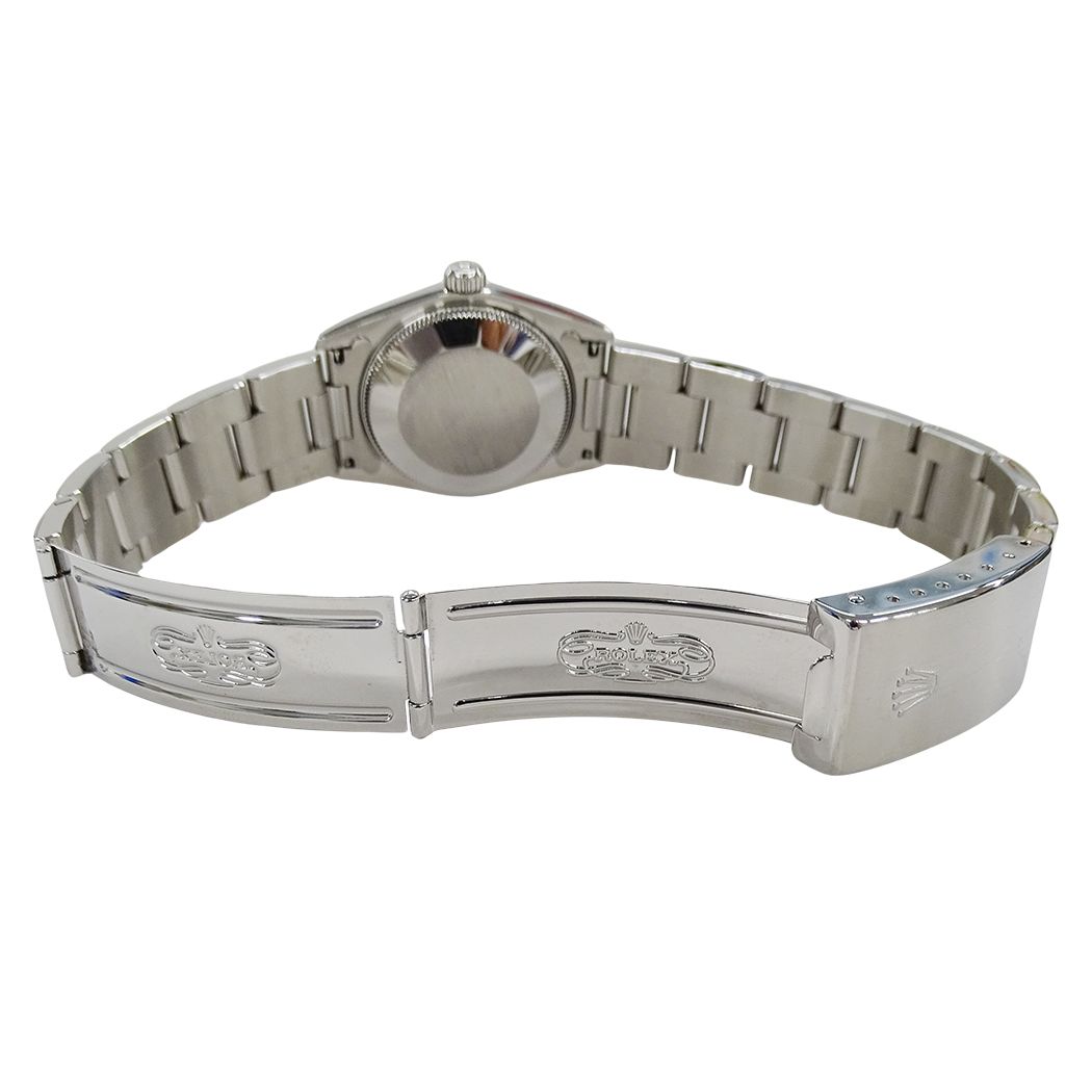 Rolex Oyster Perpetual Number Watch Boys Automatic Winding at Stainless Steel — view 4