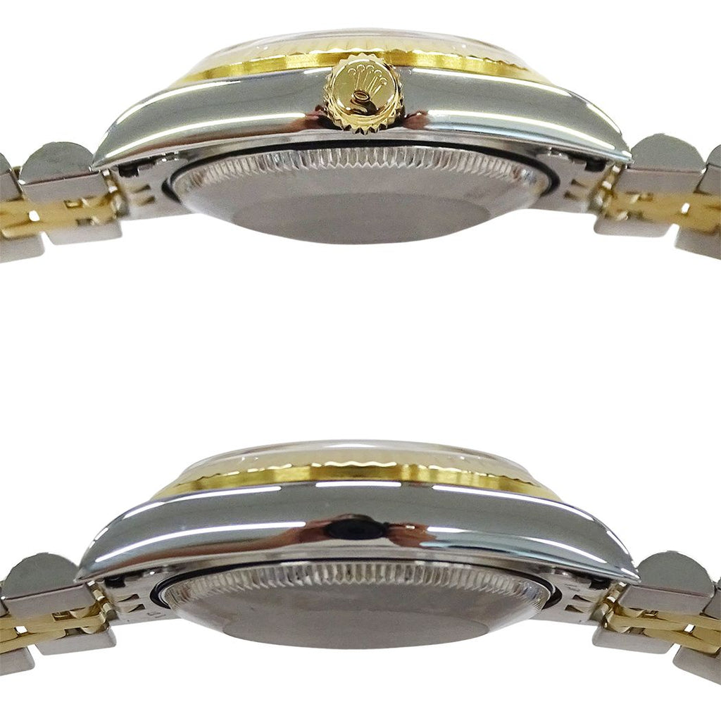 Rolex Datejust Number Watch Boys Automatic Winding at Stainless Steel Gold YG — view 3