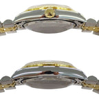 Rolex Datejust Number Watch Boys Automatic Winding at Stainless Steel Gold YG — view 3