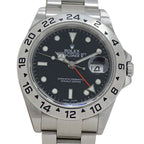 Rolex Explorer II Watch Date Automatic Winding at Stainless Steel Silver Black — view 2