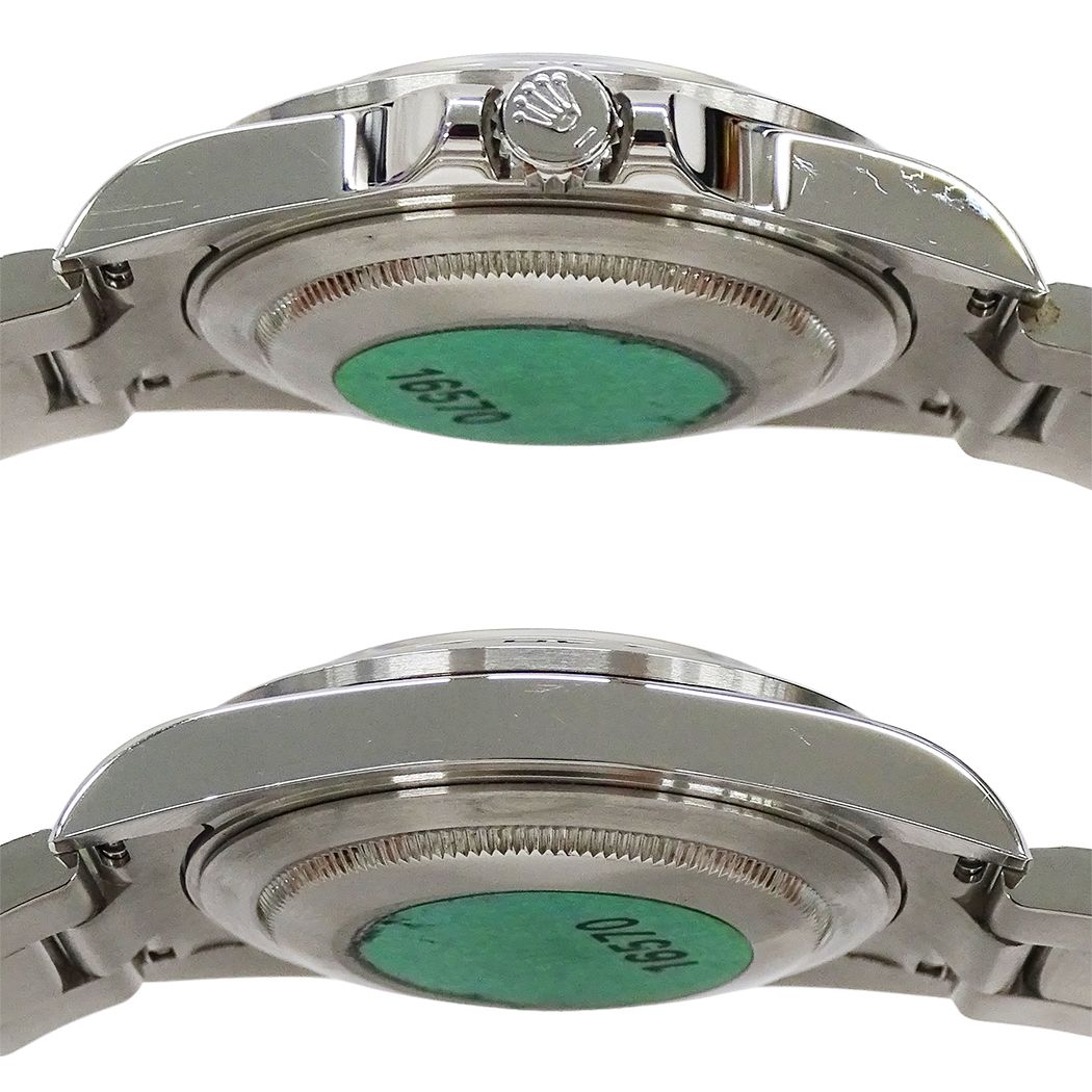 Rolex Explorer II Watch Date Automatic Winding at Stainless Steel Silver Black — view 3