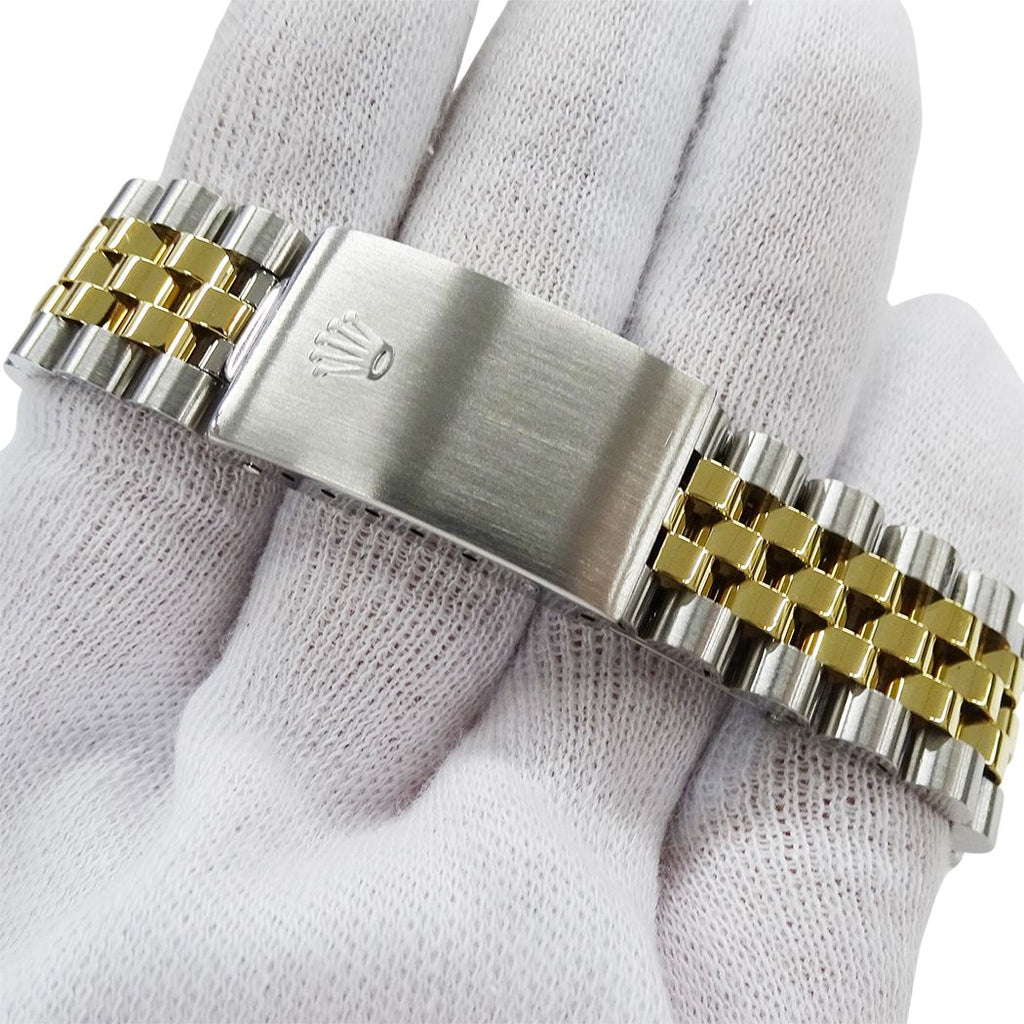 Rolex Datejust Number Watch Automatic Winding at Stainless Steel Gold YG — view 5