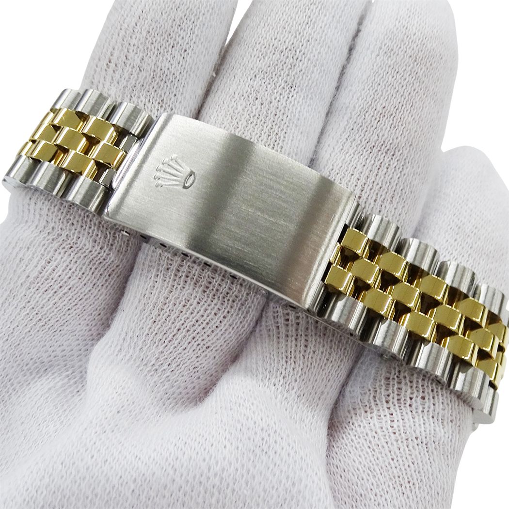Rolex Datejust Number Watch Automatic Winding at Stainless Steel Gold YG — view 5
