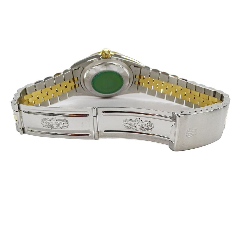 Rolex Datejust Number Watch Automatic Winding at Stainless Steel Gold YG — view 4