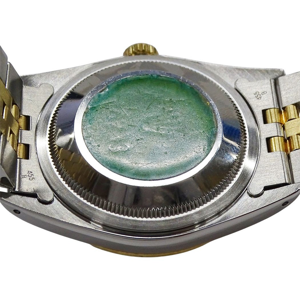 Rolex Datejust Number Watch Automatic Winding at Stainless Steel Gold YG — view 7