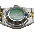 Rolex Datejust Number Watch Automatic Winding at Stainless Steel Gold YG — view 7