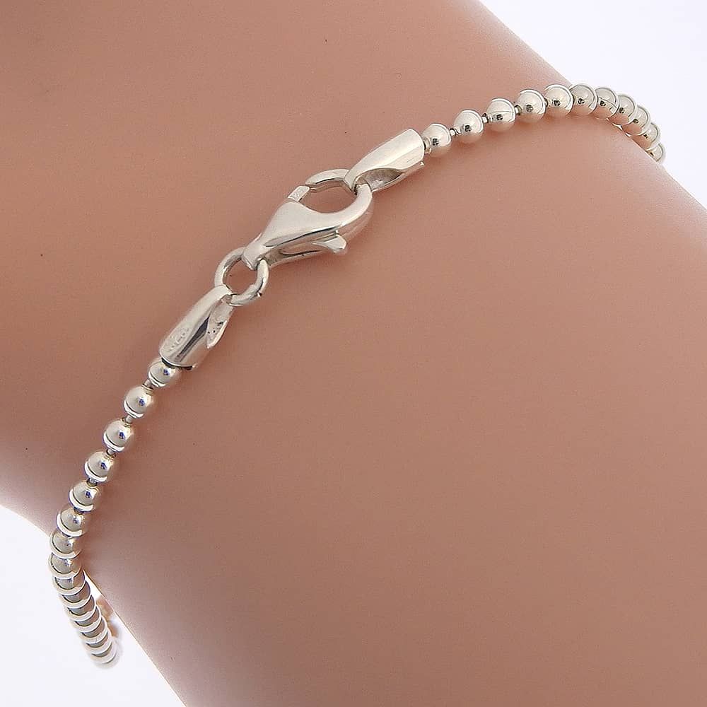 Gucci Barber Chain 925 Sterling Silver Bracelet — view 3
