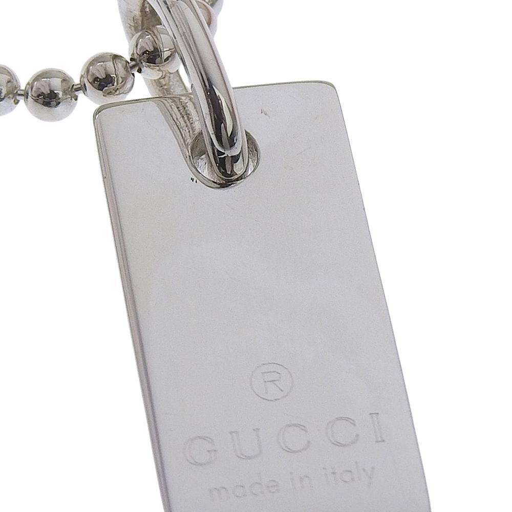 Gucci Barber Chain 925 Sterling Silver Bracelet — view 6
