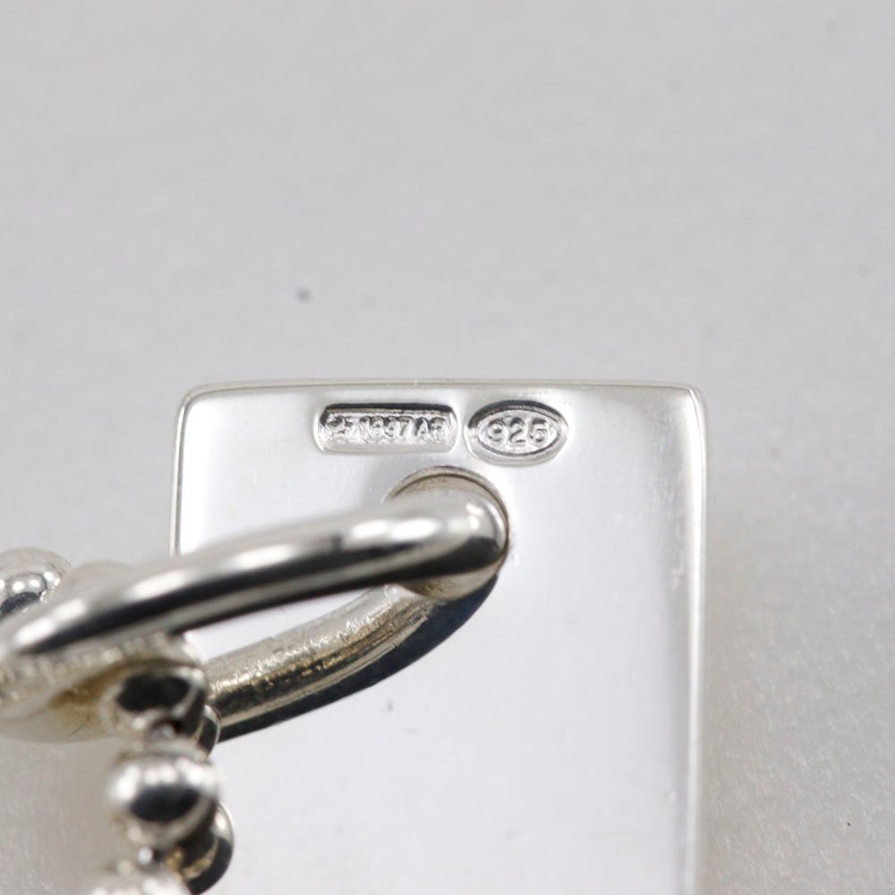 Gucci Barber Chain 925 Sterling Silver Bracelet — view 7