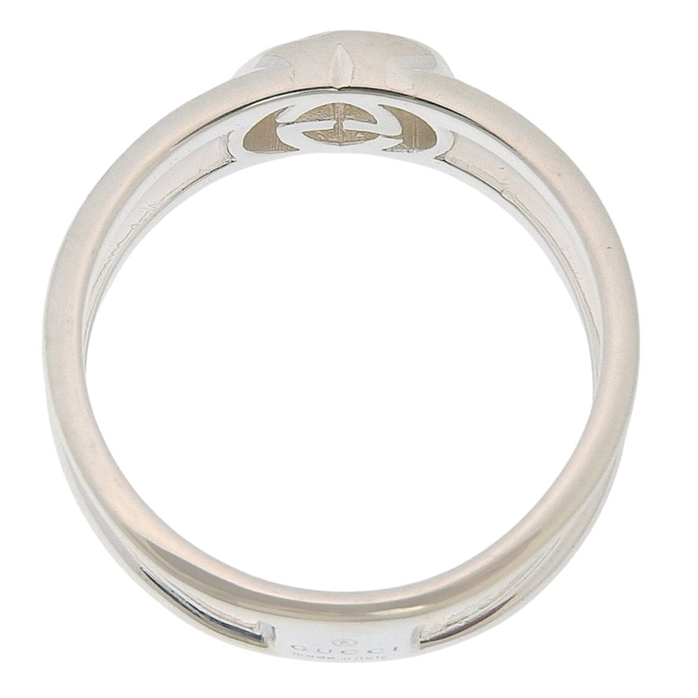 Gucci Interlocking 925 Sterling Silver Ring — view 5