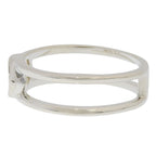 Gucci Interlocking 925 Sterling Silver Ring — view 4